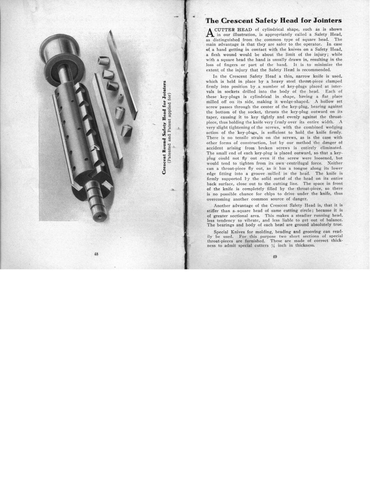 Crescent Machine 1910 - Crescent Jointers Jointers - ManualMachine.com
