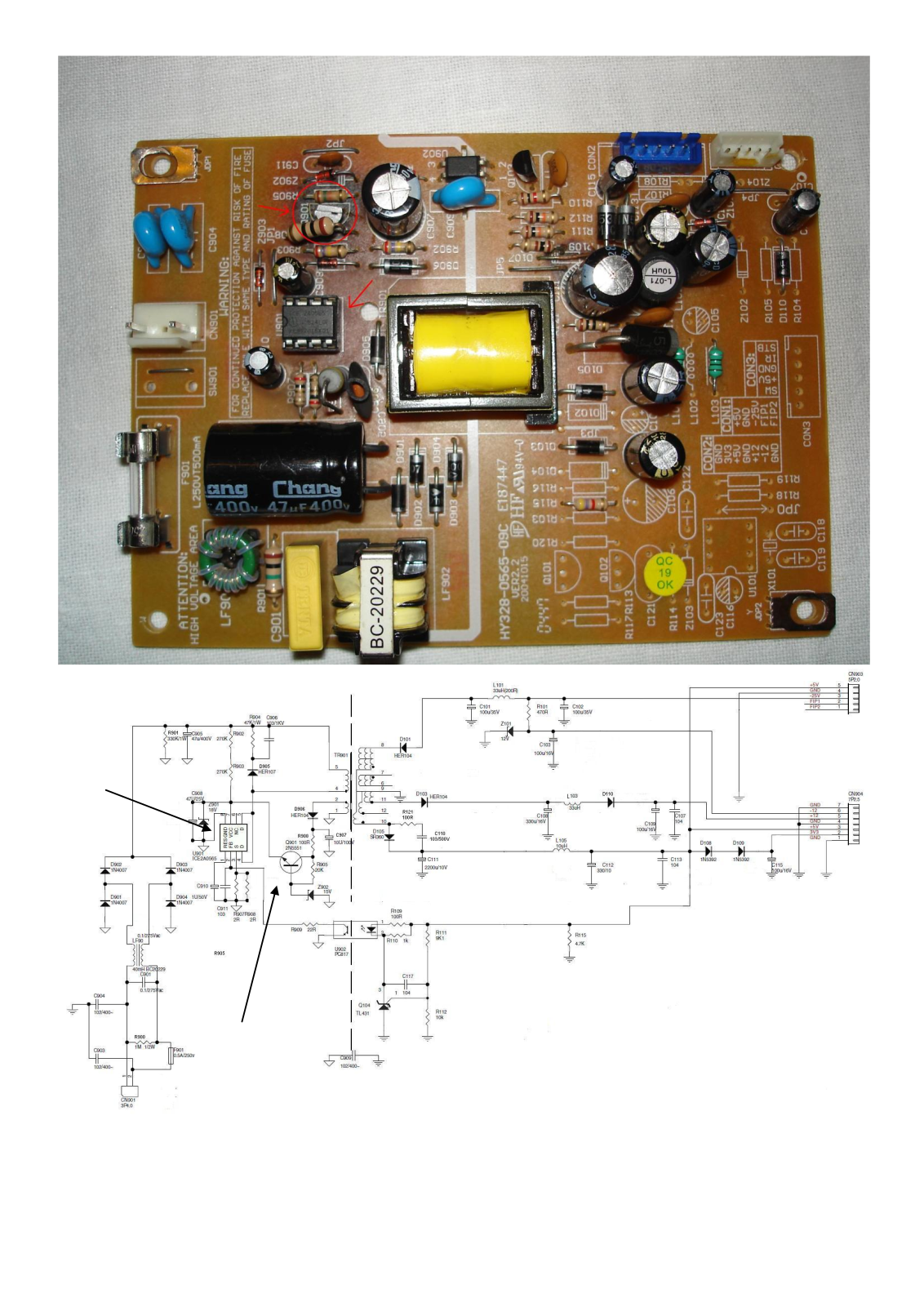 Grundig DVP-1400 Schematic