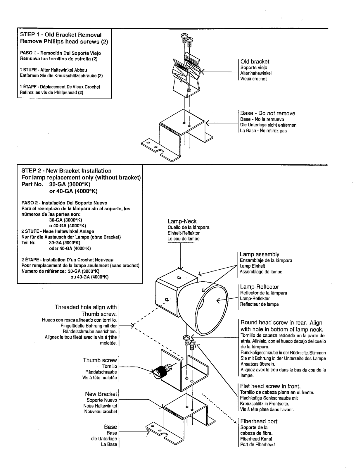 OLD Bracket User Manual