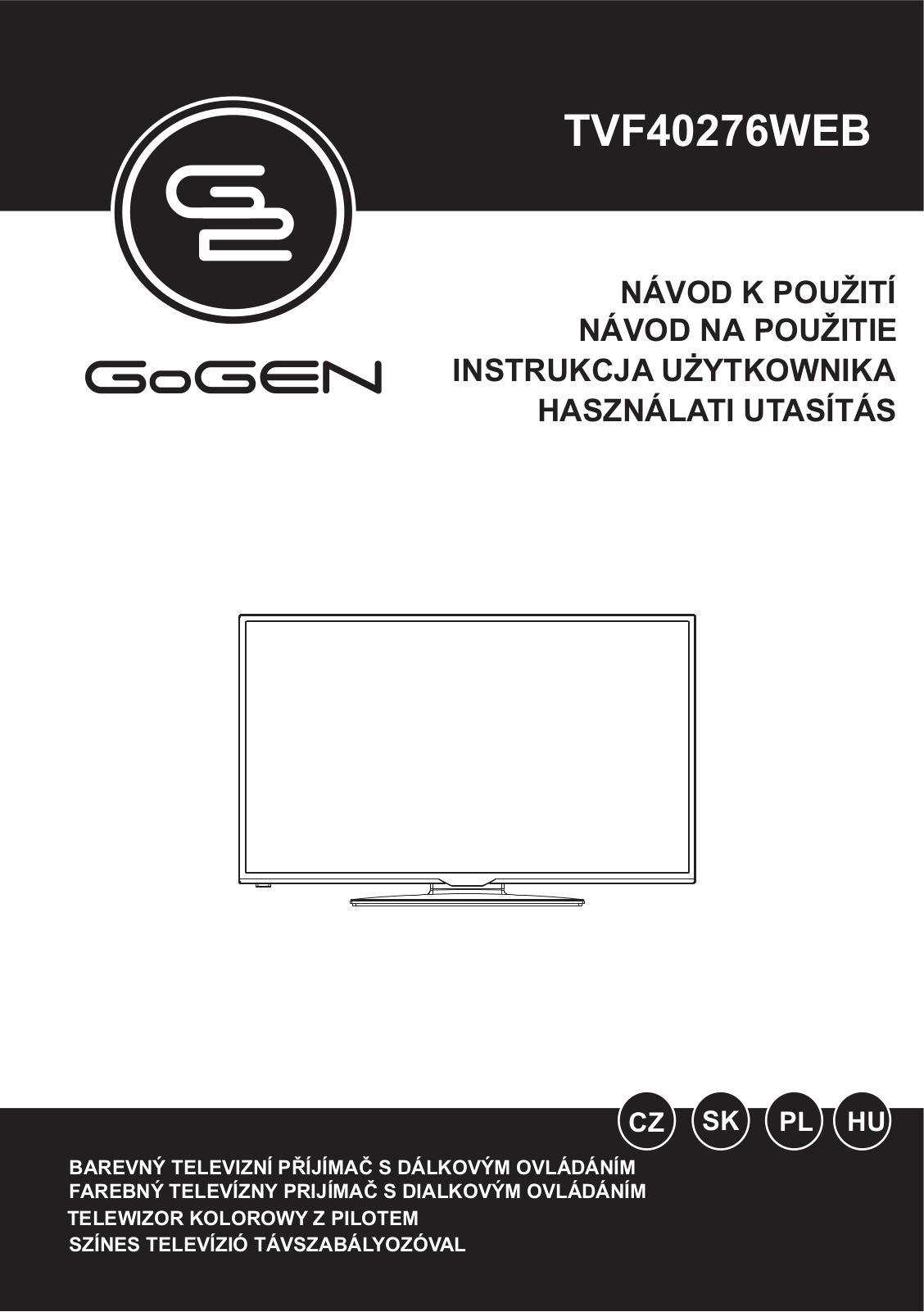 GoGen TVF 40276 User Manual