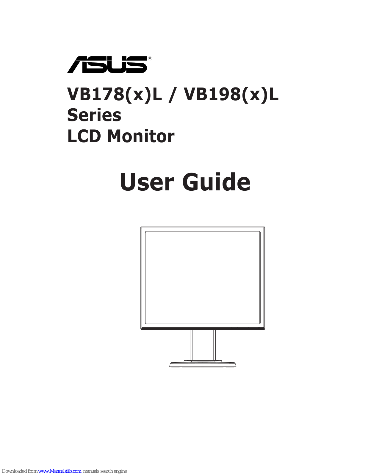 Asus VB198NL, VB198SL, VB198DL User Manual