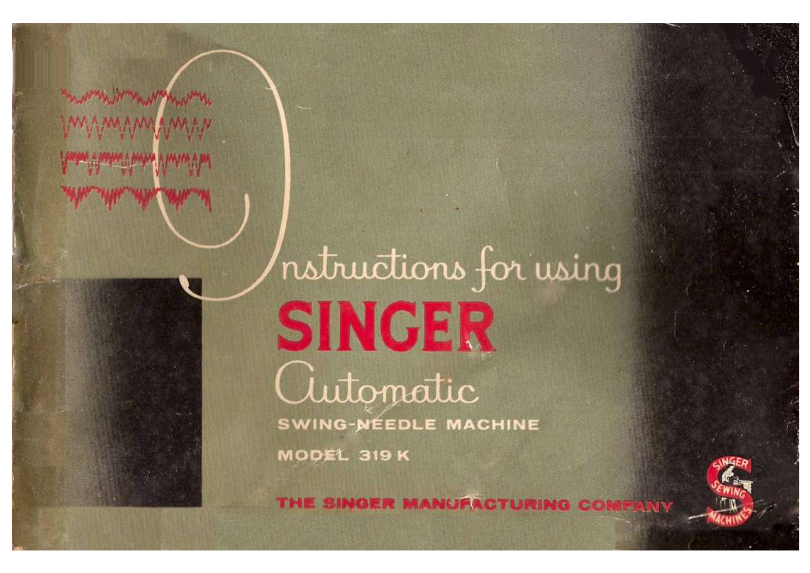 Singer 319 K User Manual