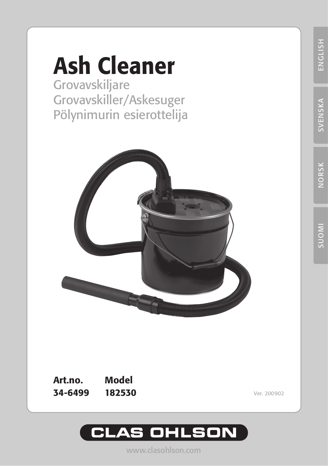 Clas Ohlson 182530 User Manual