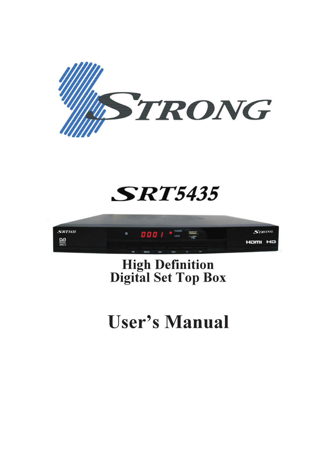 Strong SRT 5429A User's Manual