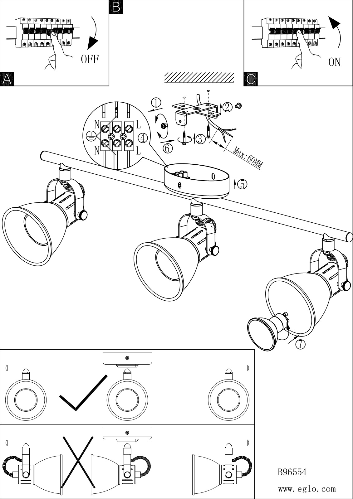 Eglo 98395 User manual