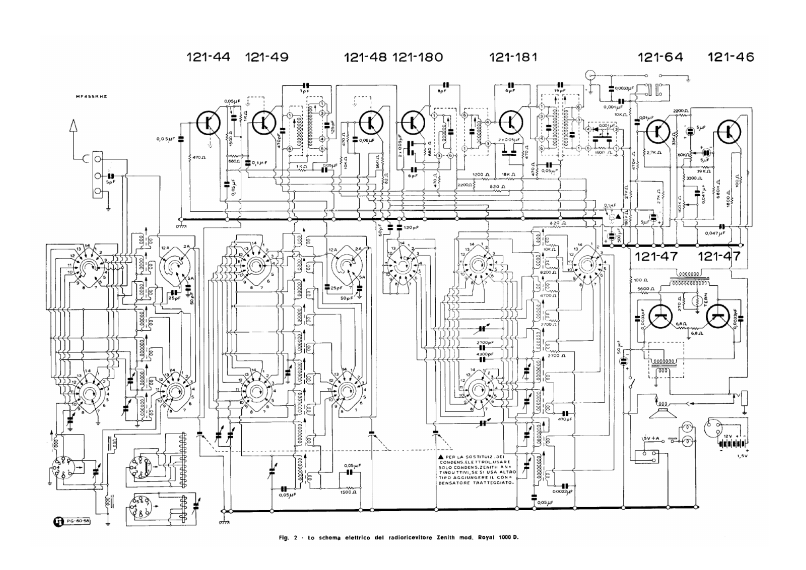 Zenith 1000d schematic