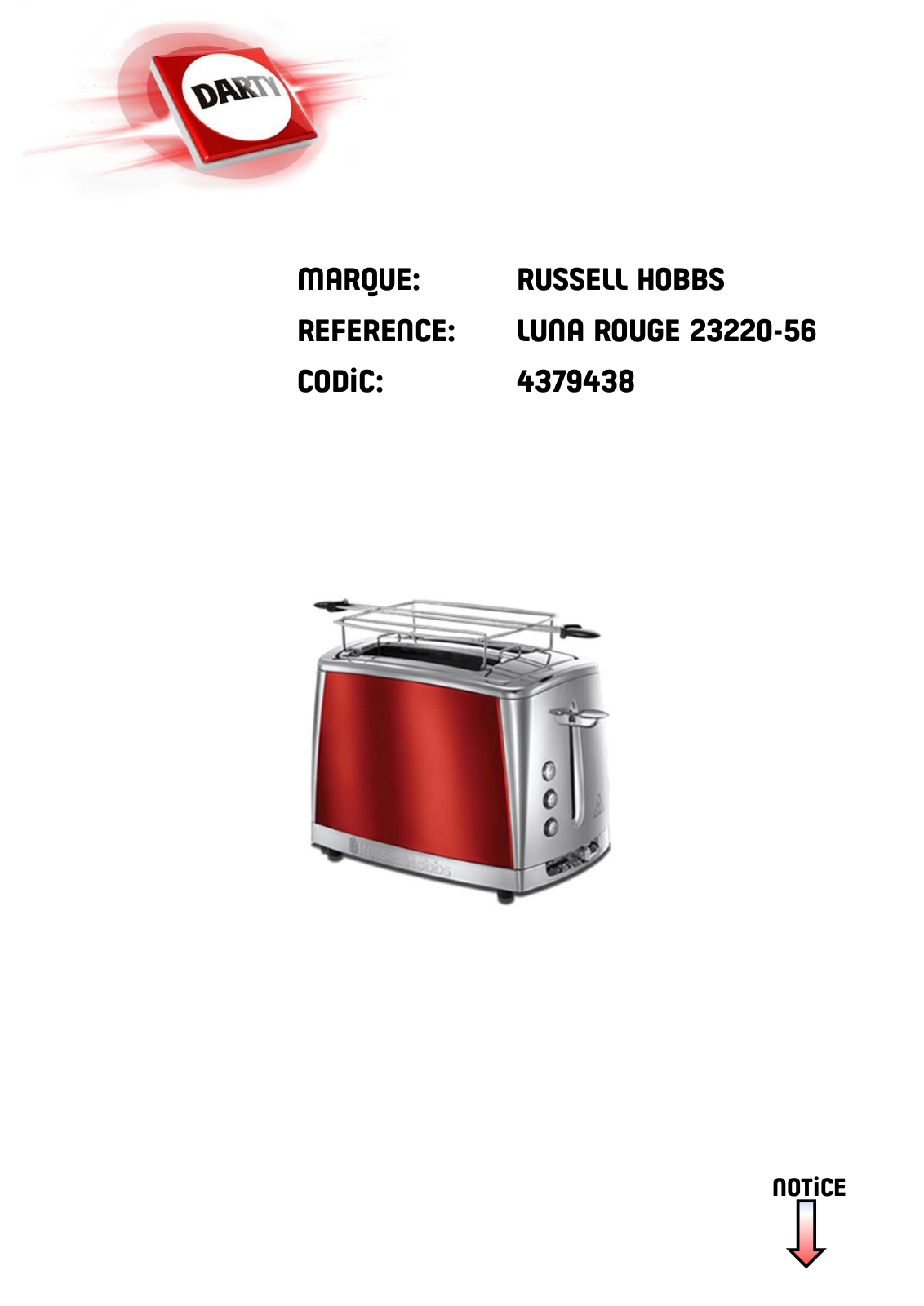 Russell hobbs 23220-56 User Manual