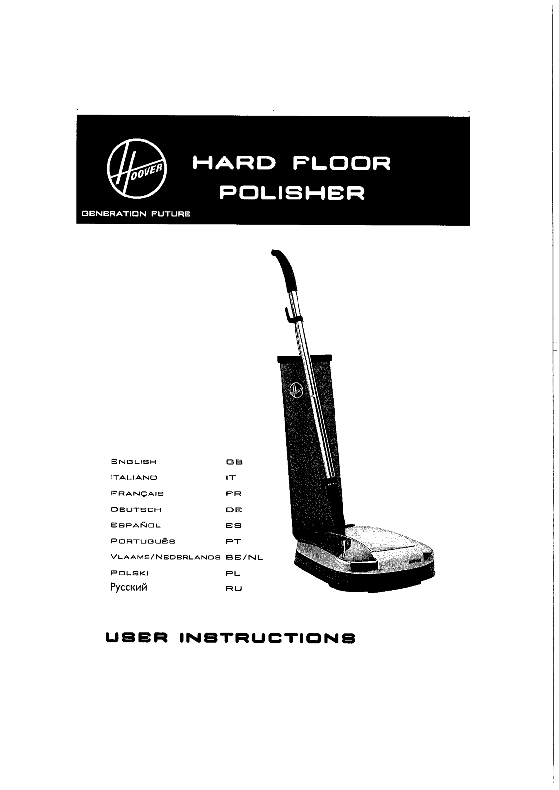 Hoover F3871 User Manual