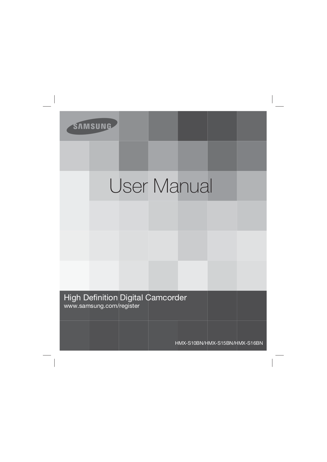 Samsung HMX-S15BN-XAA User Manual