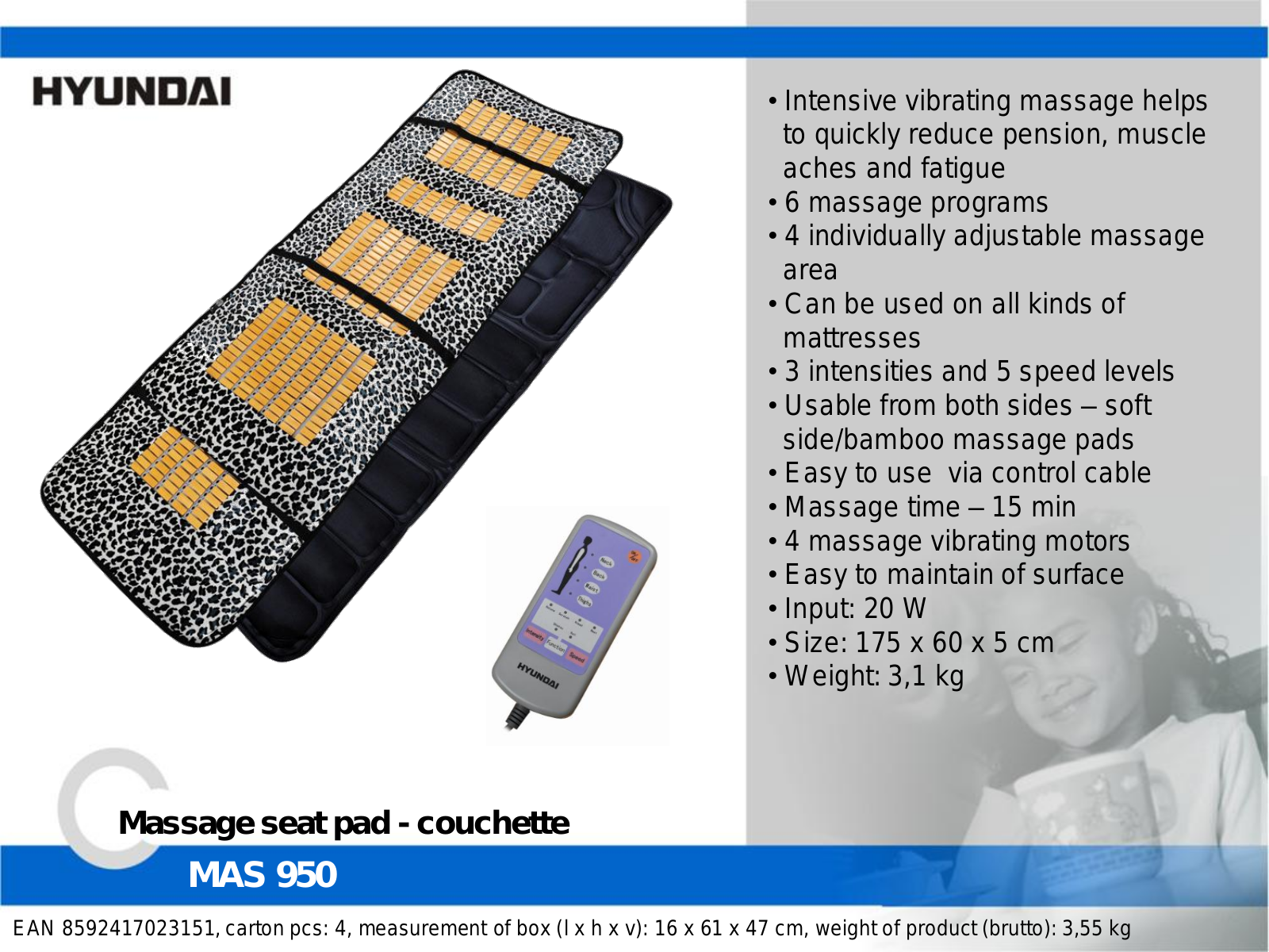 Hyundai MAS 950 User Manual