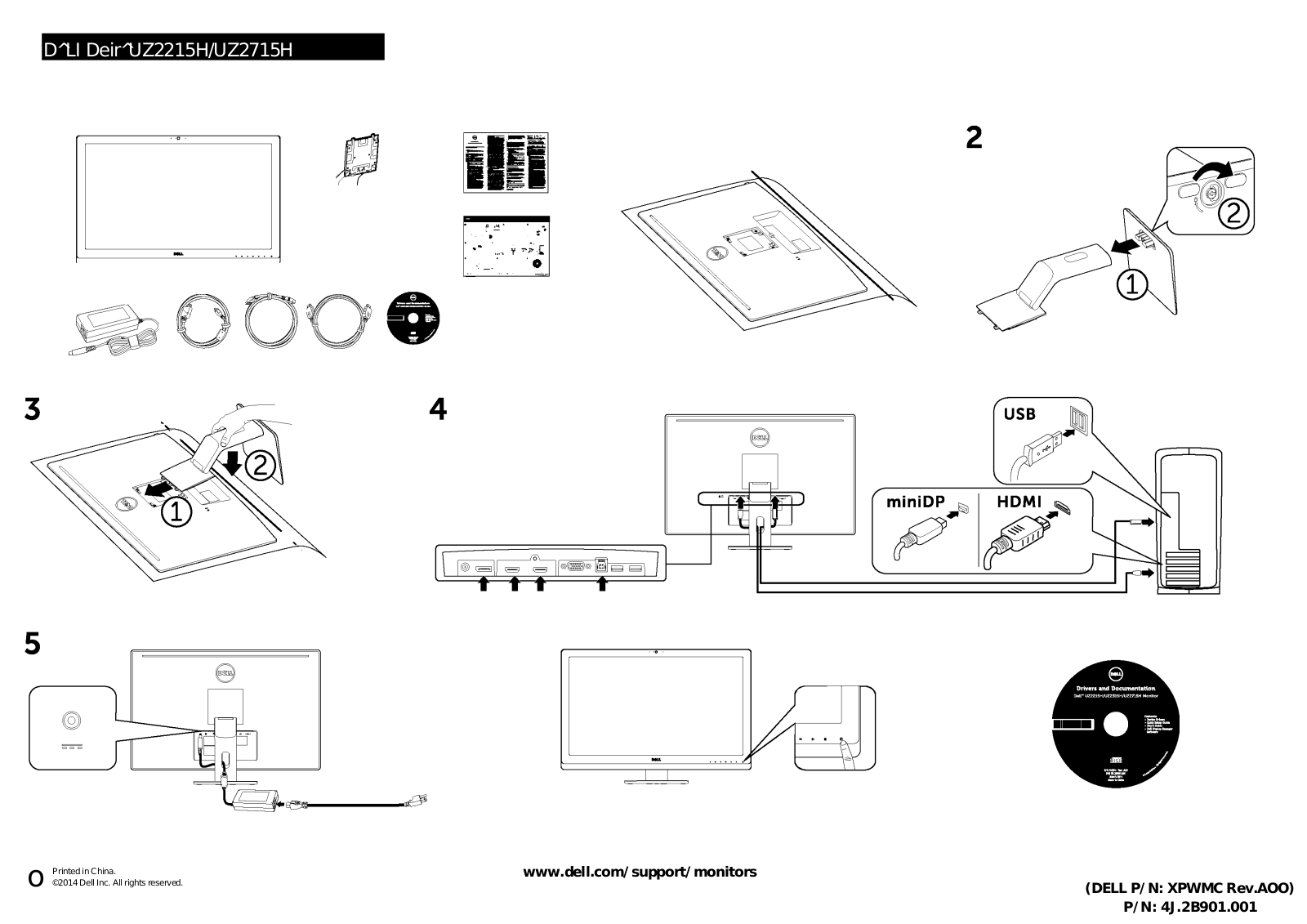 Dell UZ2715H User Manual