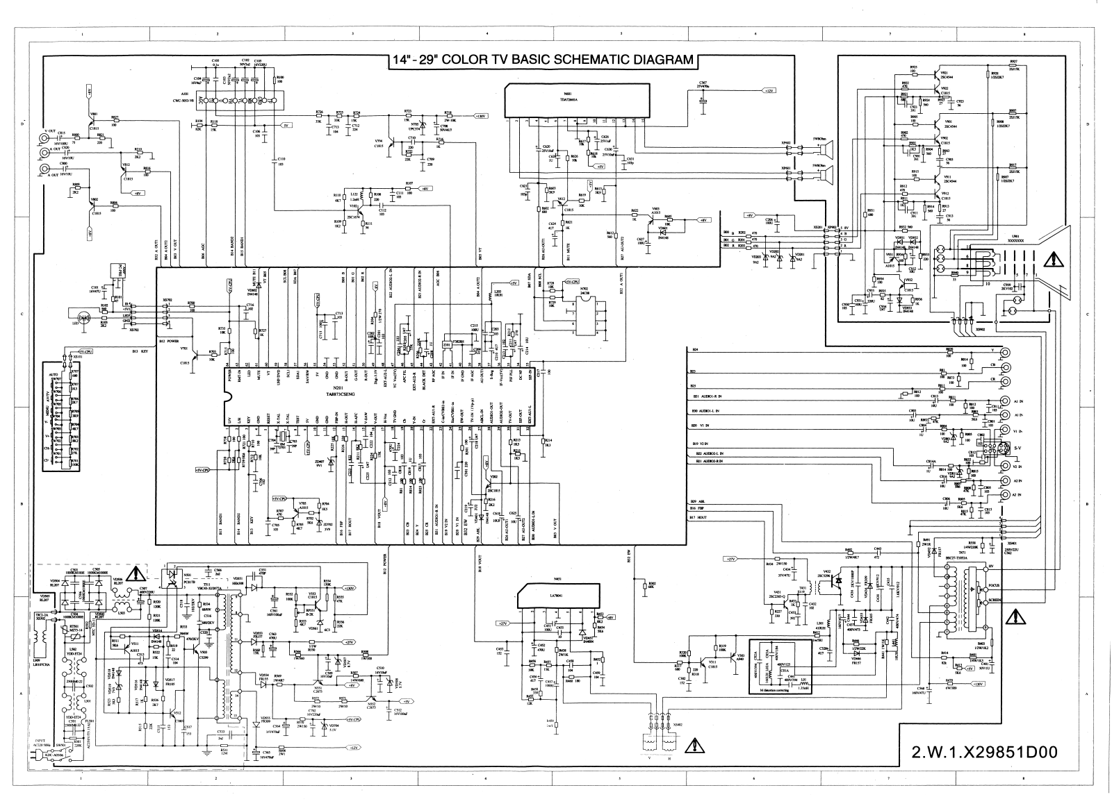 Supra STV-21015S Schematic