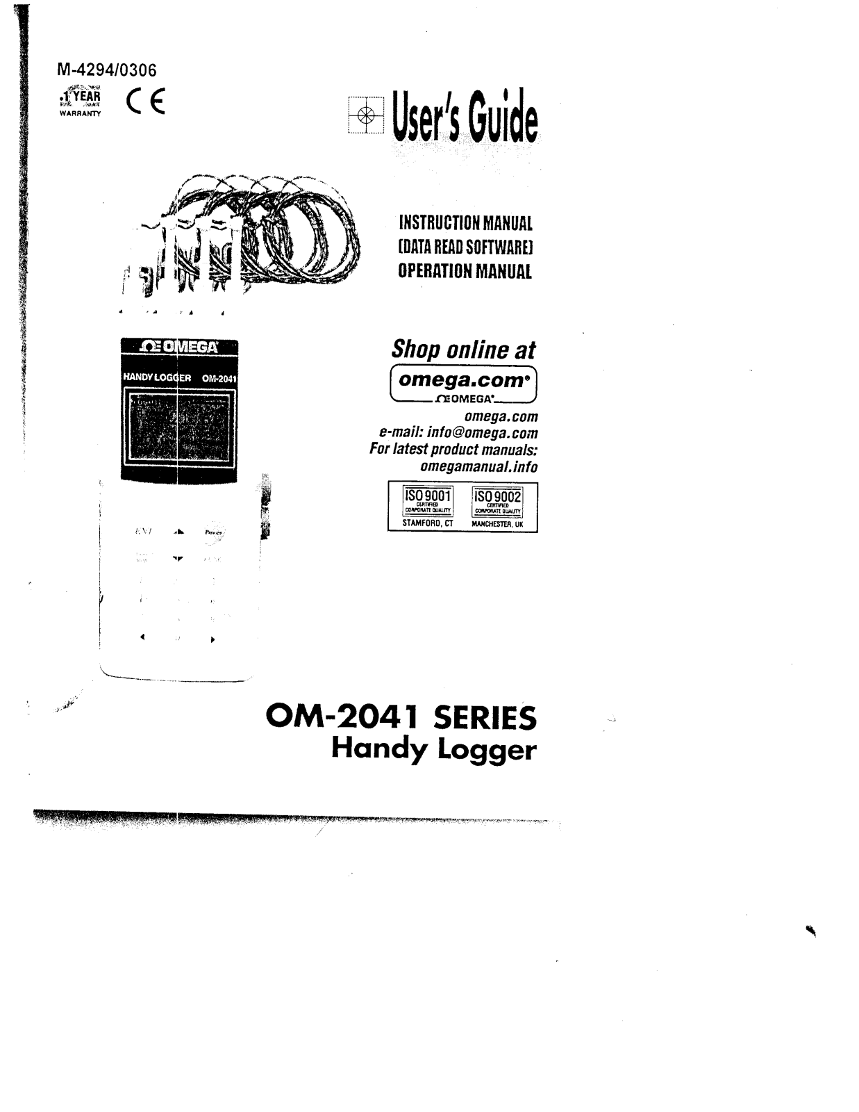 Omega OM-2041 User guide - ManualMachine.com