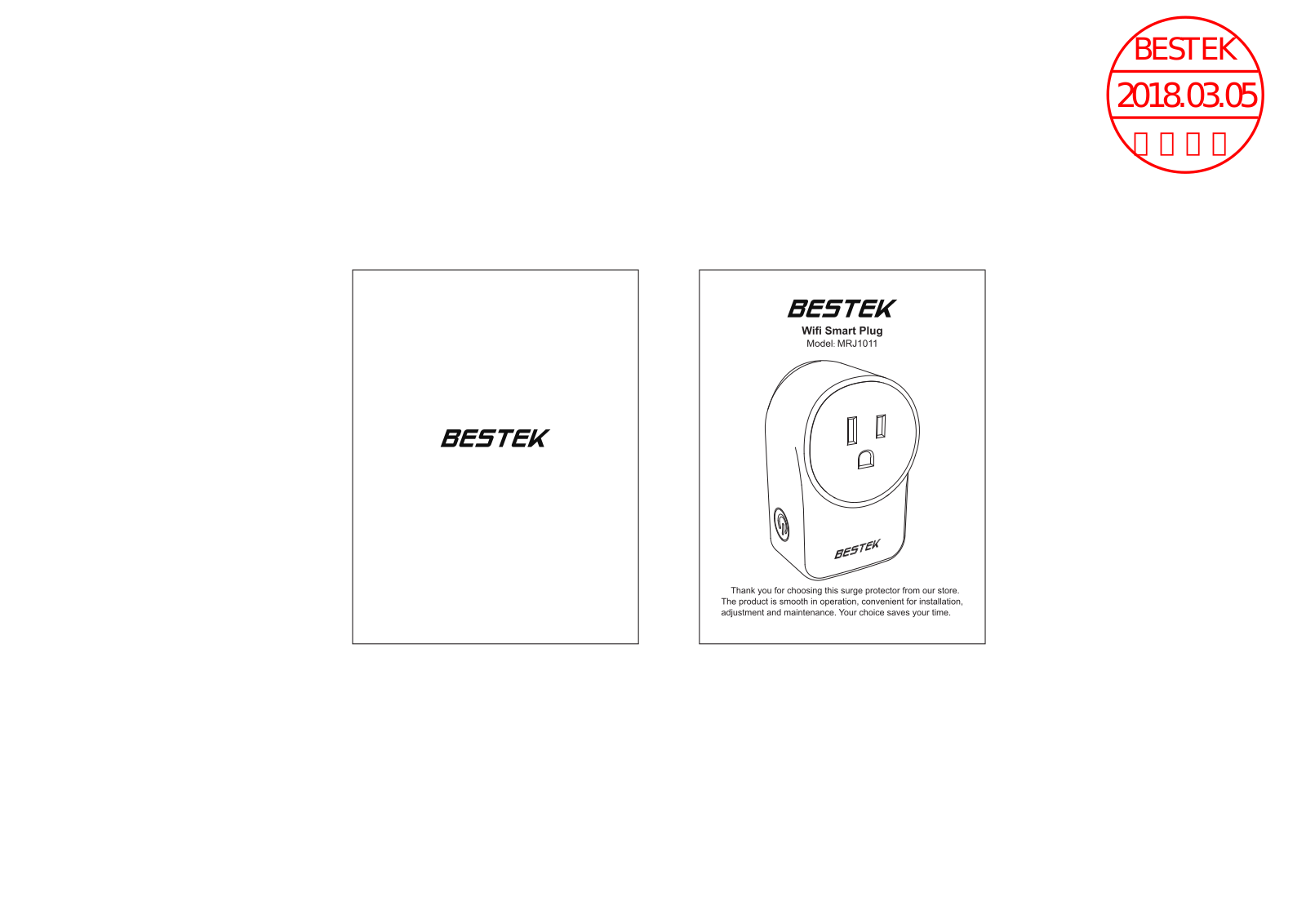 Bestek MRJ1011 User Manual