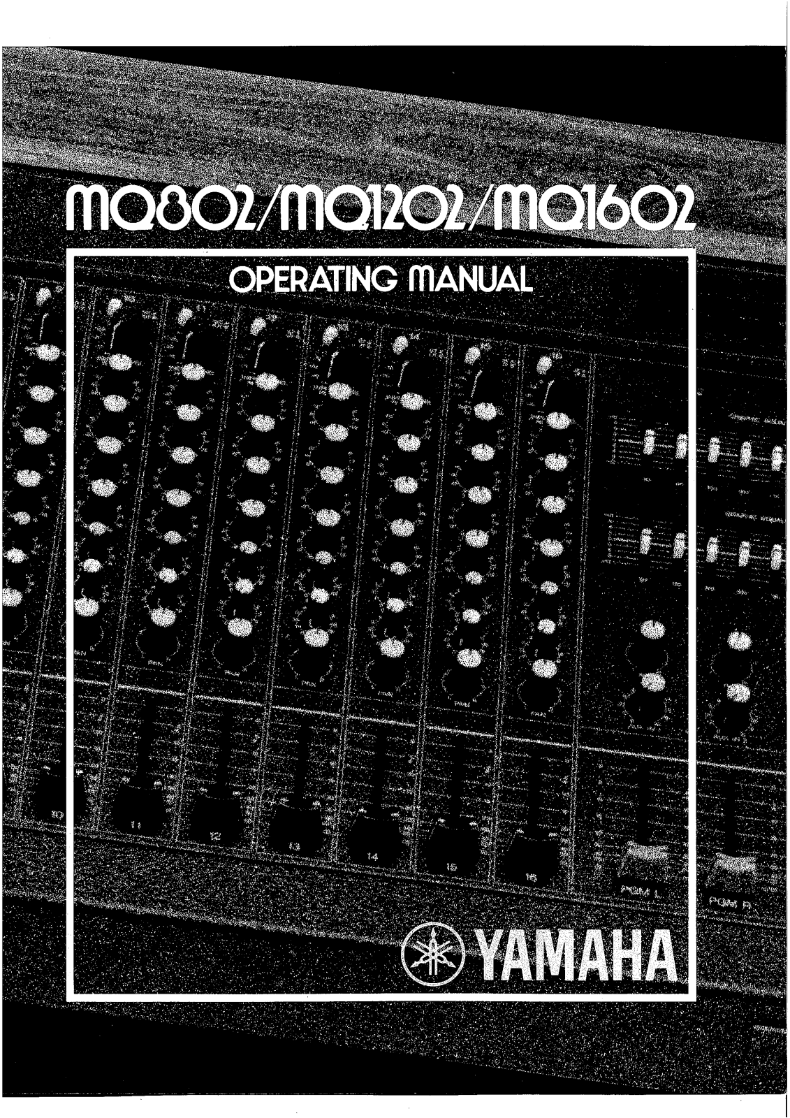 Yamaha MQ1602 User Manual