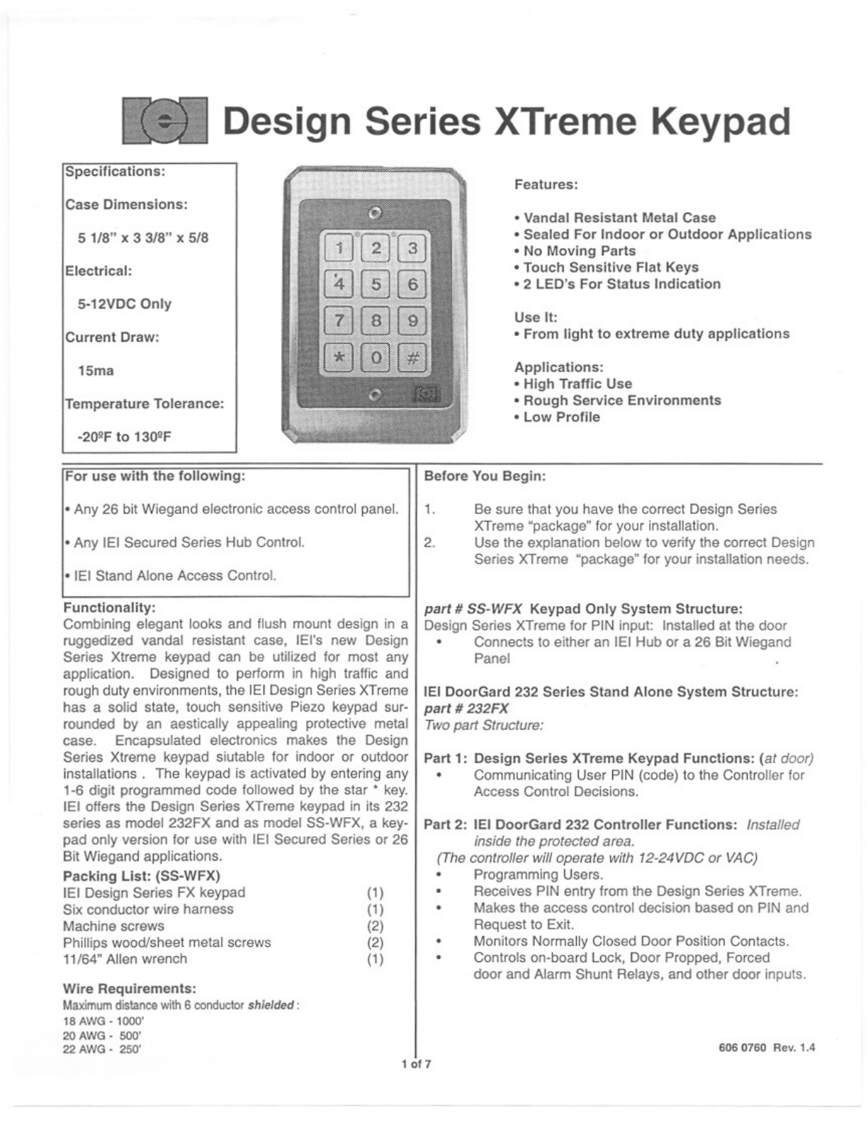 Linear Xtreme User Manual