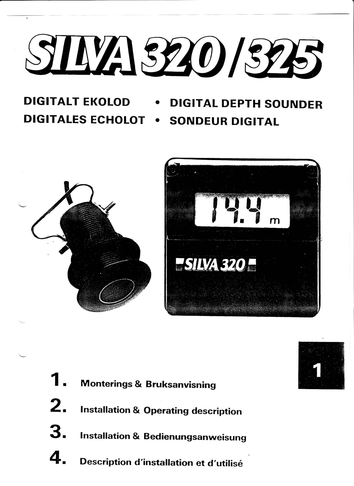 Silva 325, 320 User Manual - ManualMachine.com