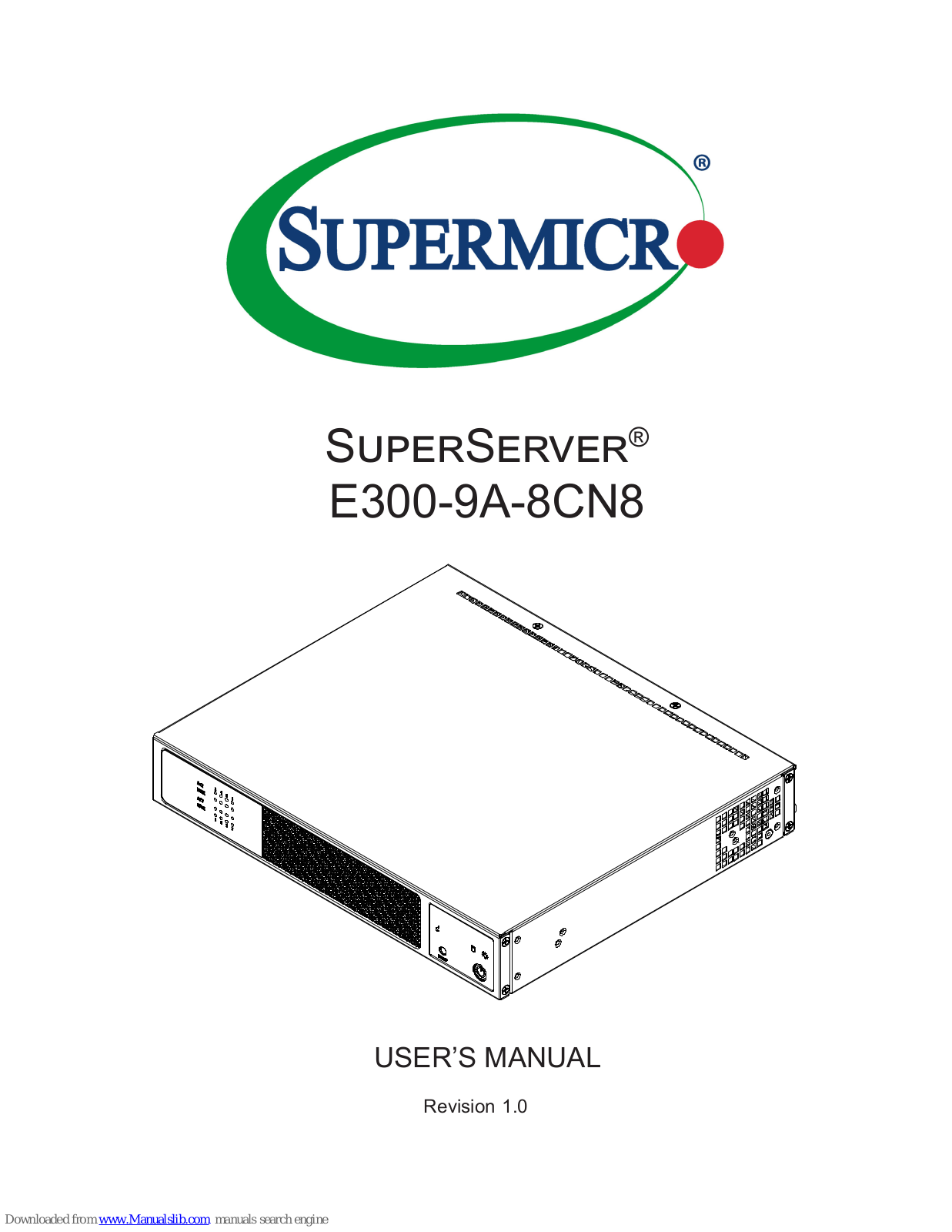 Supermicro SuperServer E300-9A-8CN8 User Manual