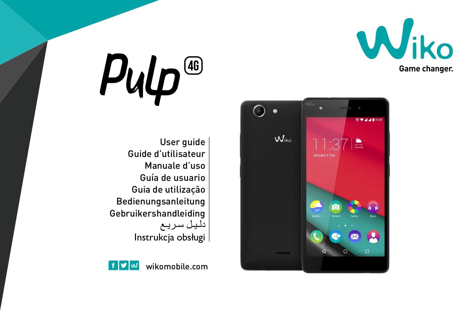 Wiko Pulp 4G User Manual