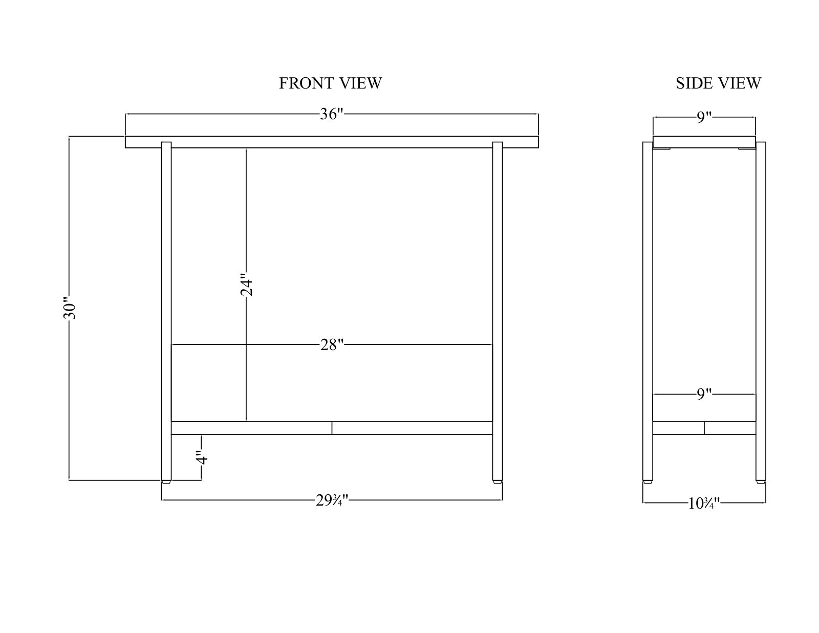 Foundstone W000929873 Dimensions - ManualMachine.com