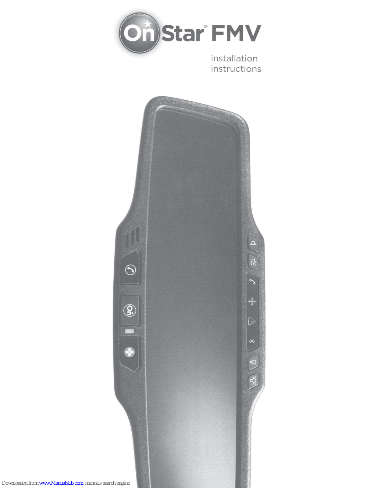 OnStar FMV Mirror Installation Insrtuctions - ManualMachine.com