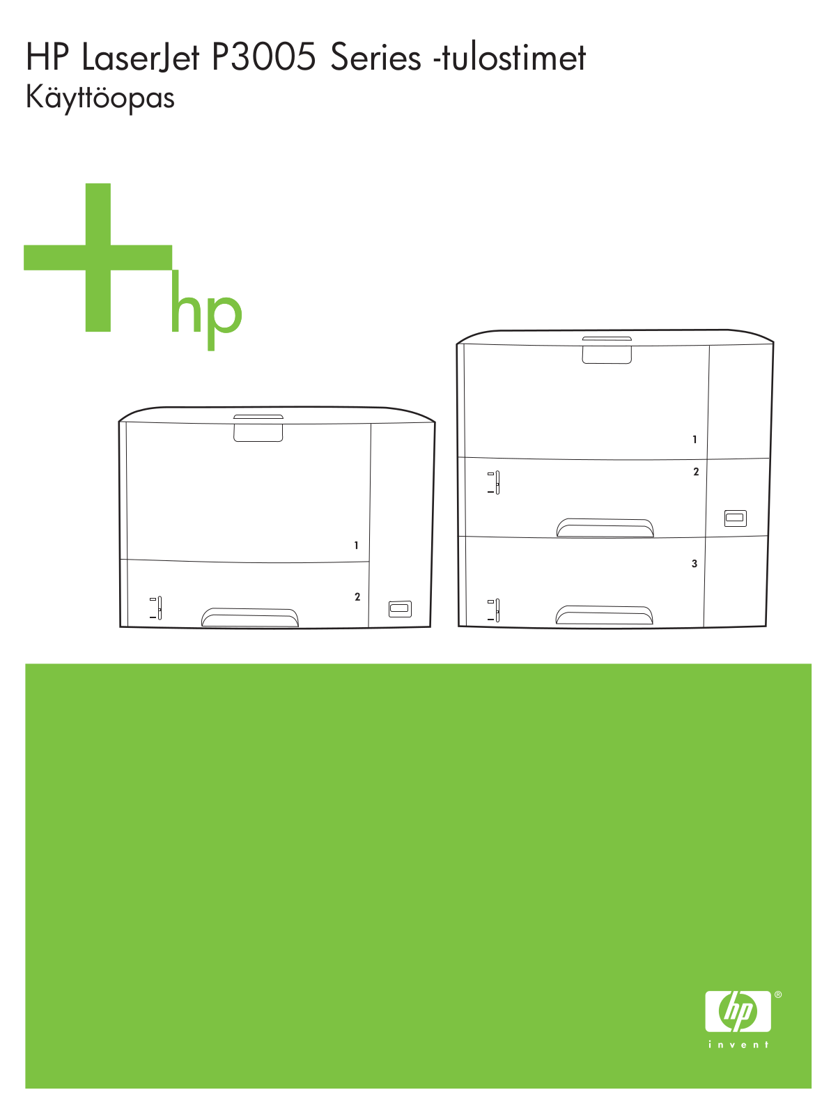 HP LaserJet P3005 User's Guide