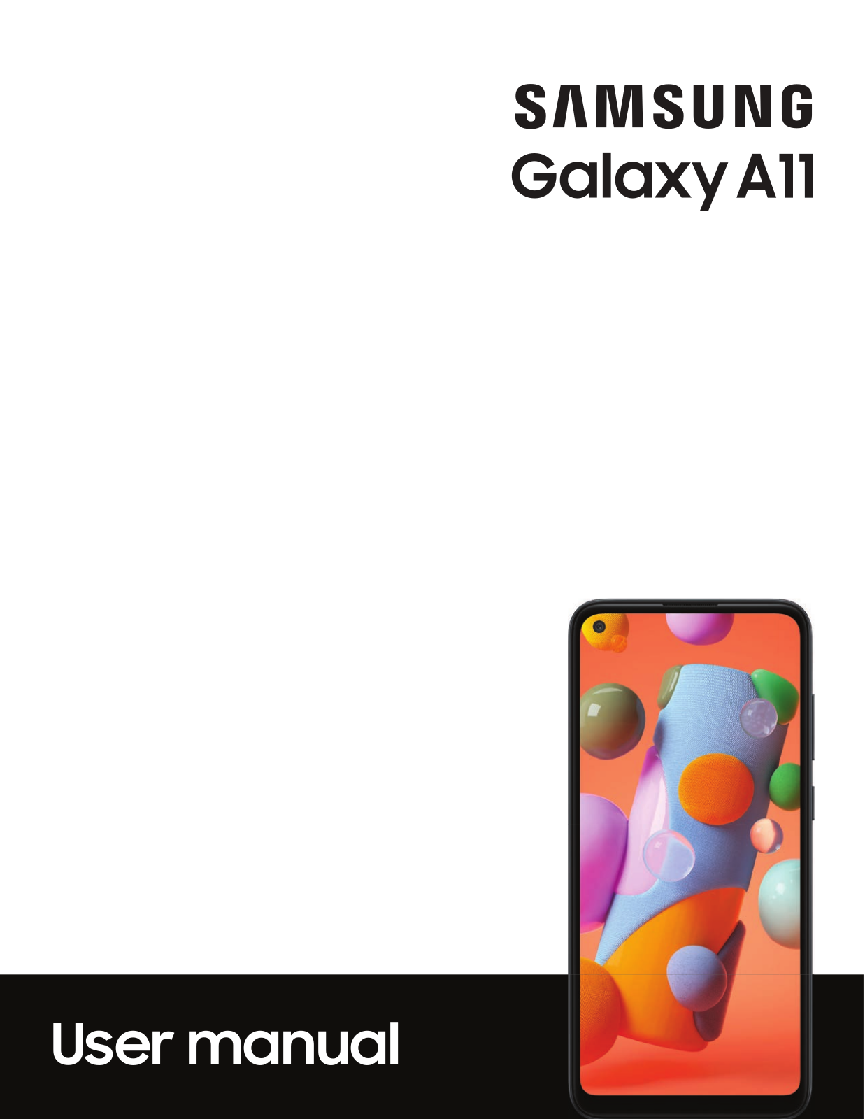 Samsung Galaxy A11 User Manual