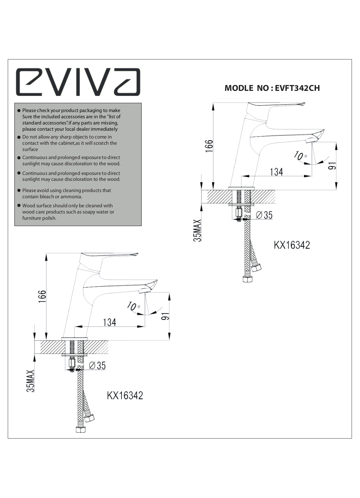 Eviva EVIE1272 Specifications - ManualMachine.com