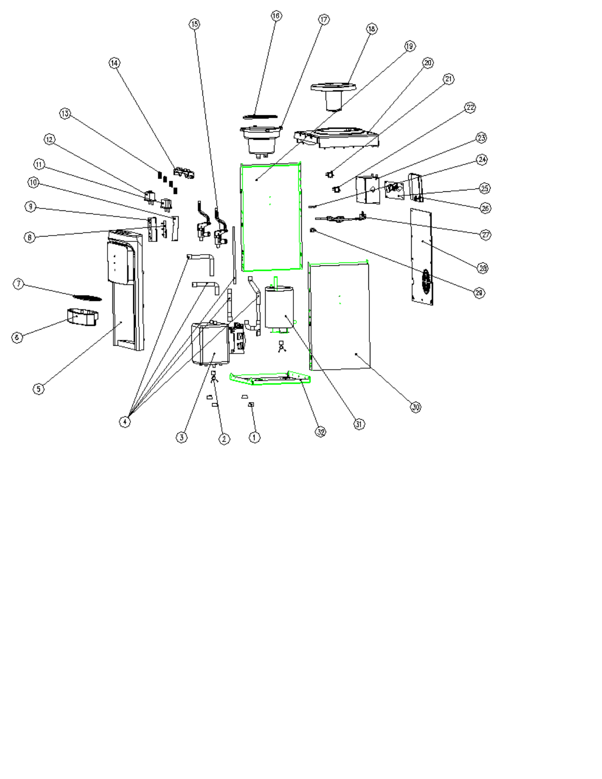 Avanti WDT40Q3S-IS Parts Manual