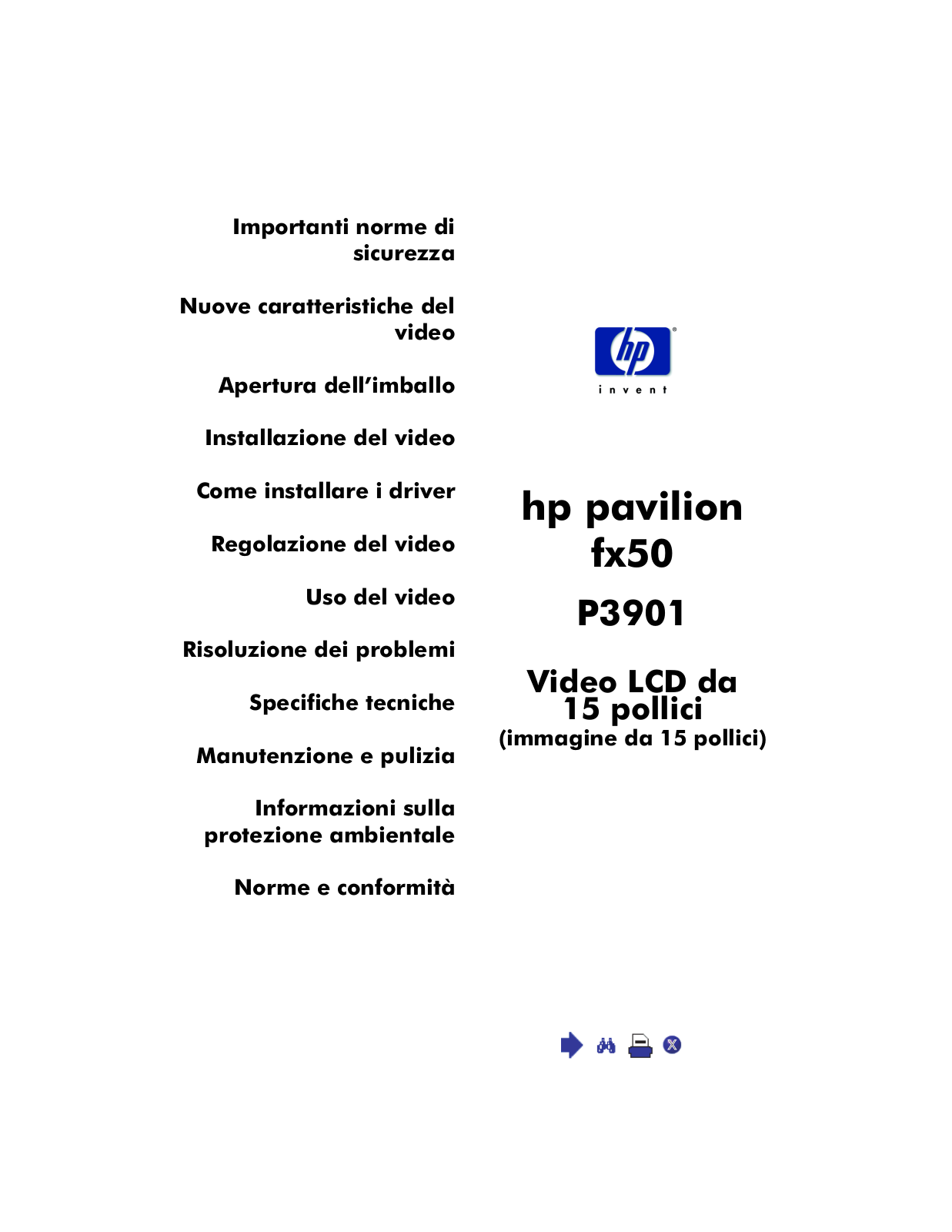 Hp fx50 User Manual