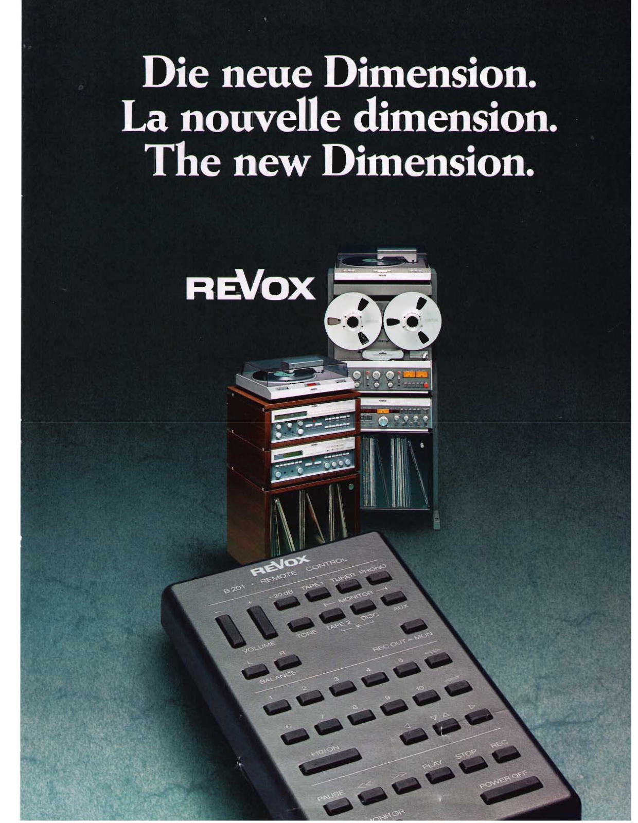 Revox B-201 Brochure