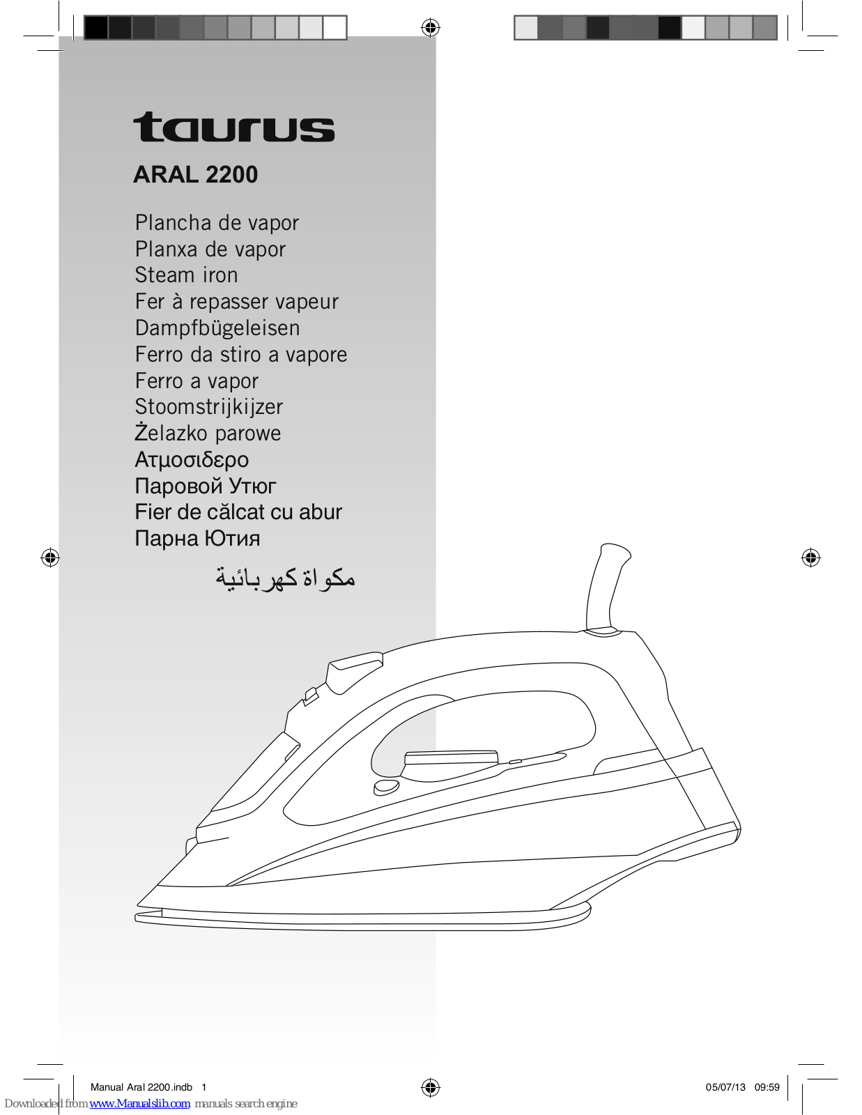 Taurus ARAL 2200, ATLANTIS 2400 CERAMIC User Manual