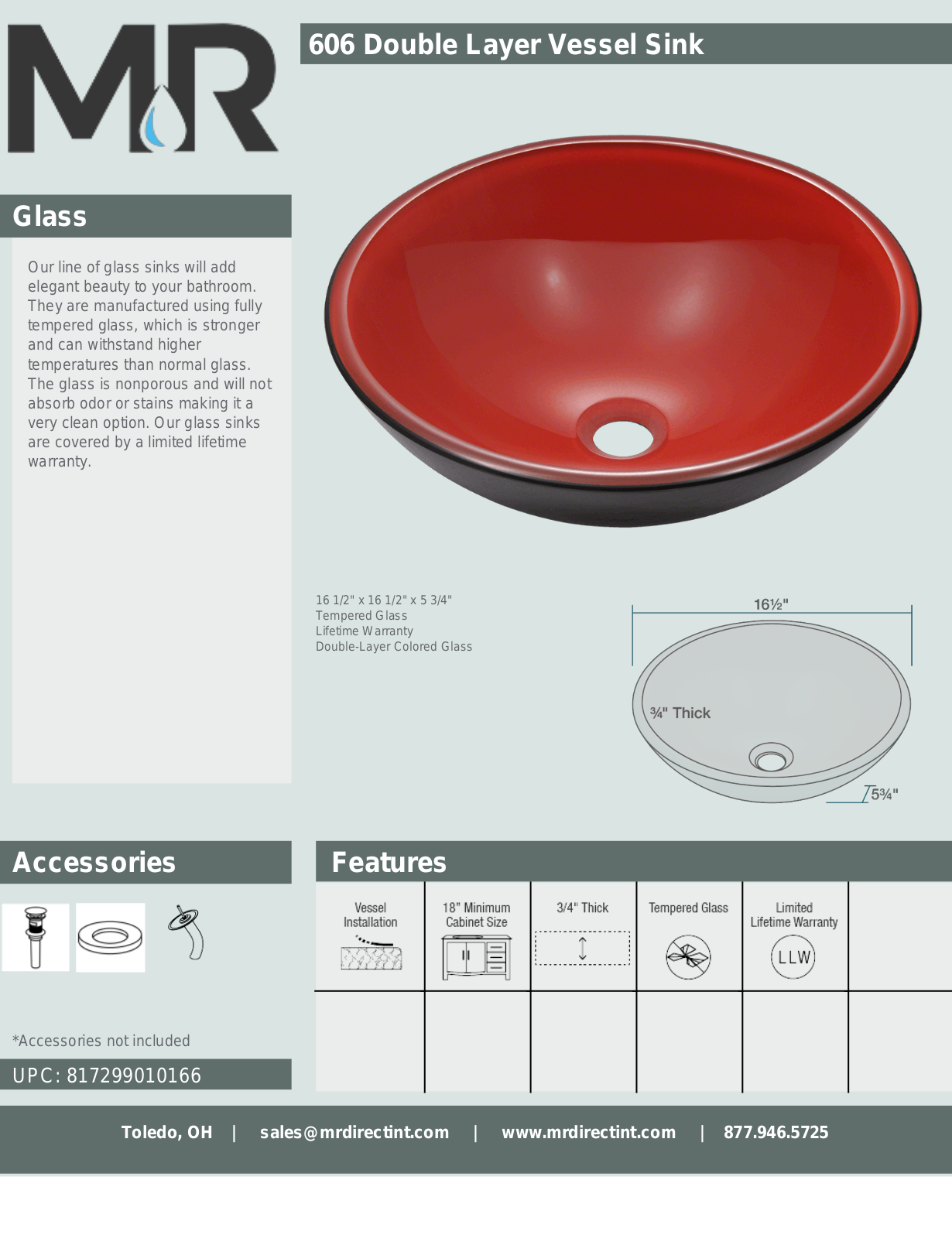 MR Direct MRDR1502 Specifications & Dimensions - ManualMachine.com