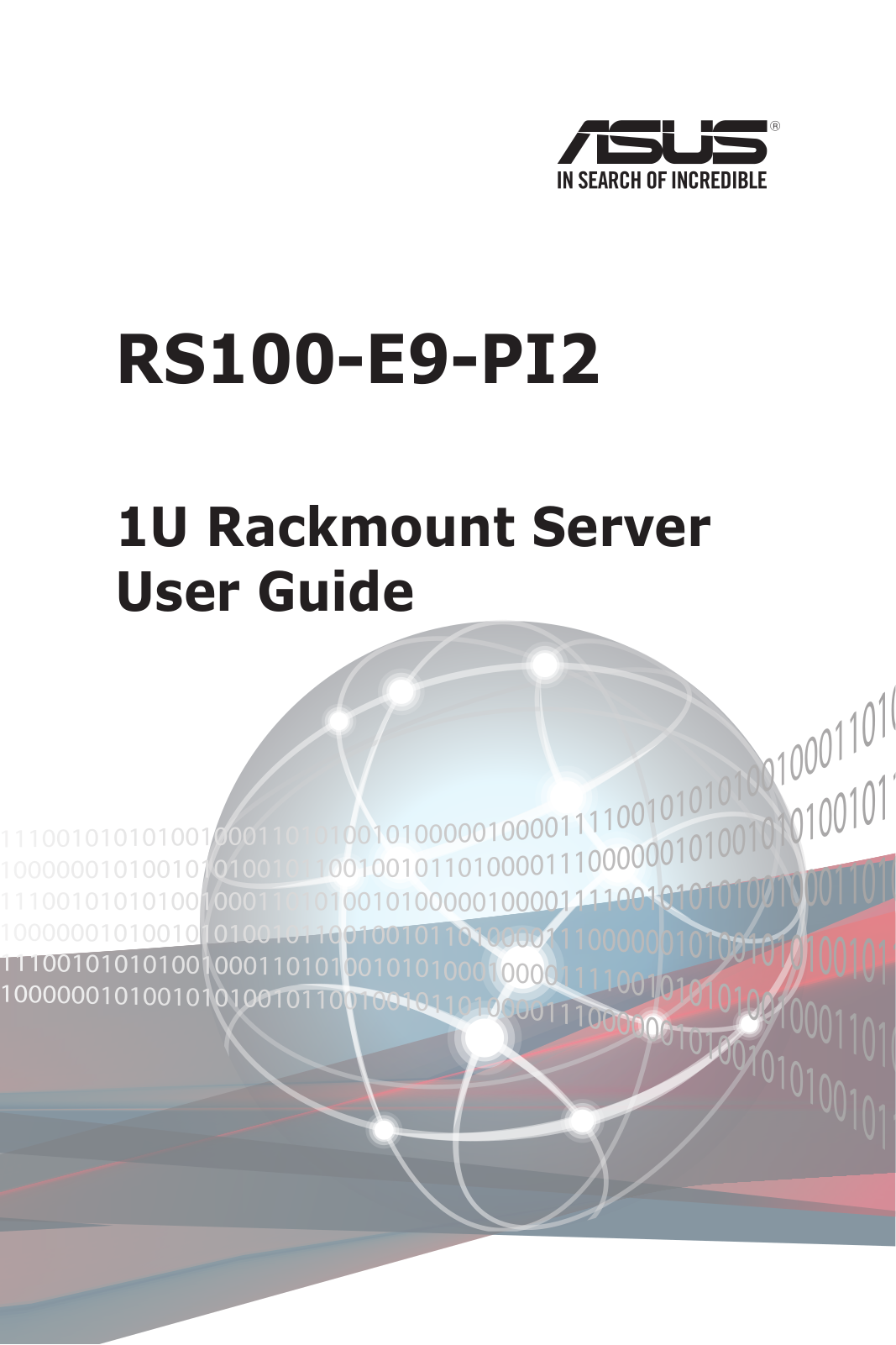Asus RS100-E9-PI2 User Manual