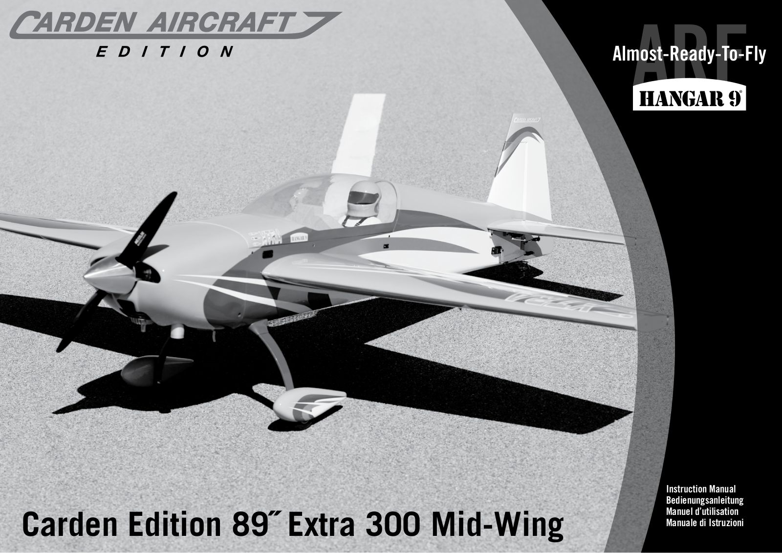 Hangar 9 Carden Edition 89 Extra 300 Mid-Wing User Manual