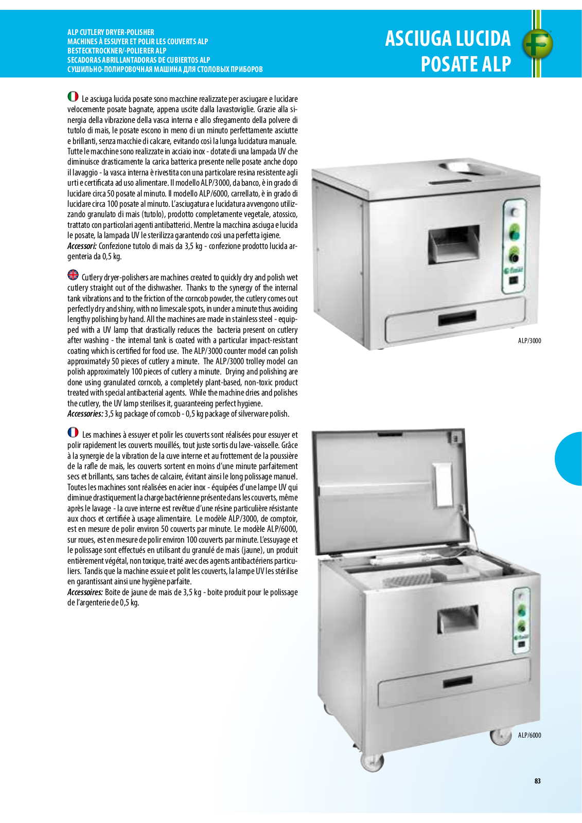 FIMAR ALP/3000, ALP/6000 Datasheet