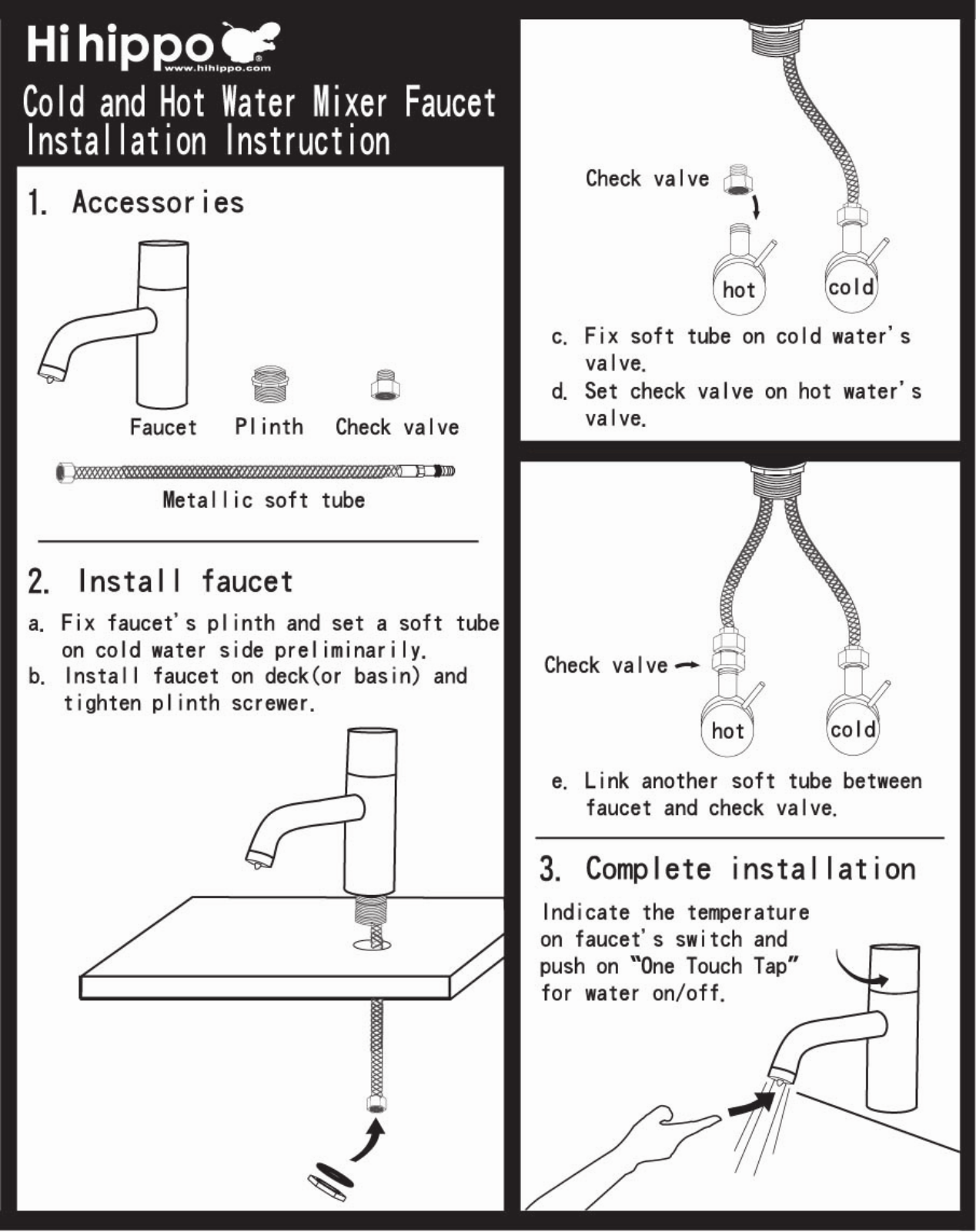 HiHippo AM-1600 CL, AB-1600 CL User Manual