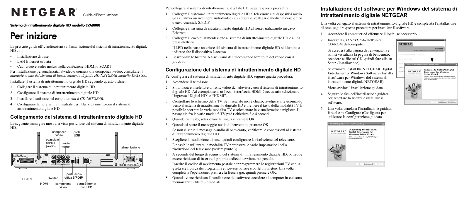 Netgear EVA8000 User Manual