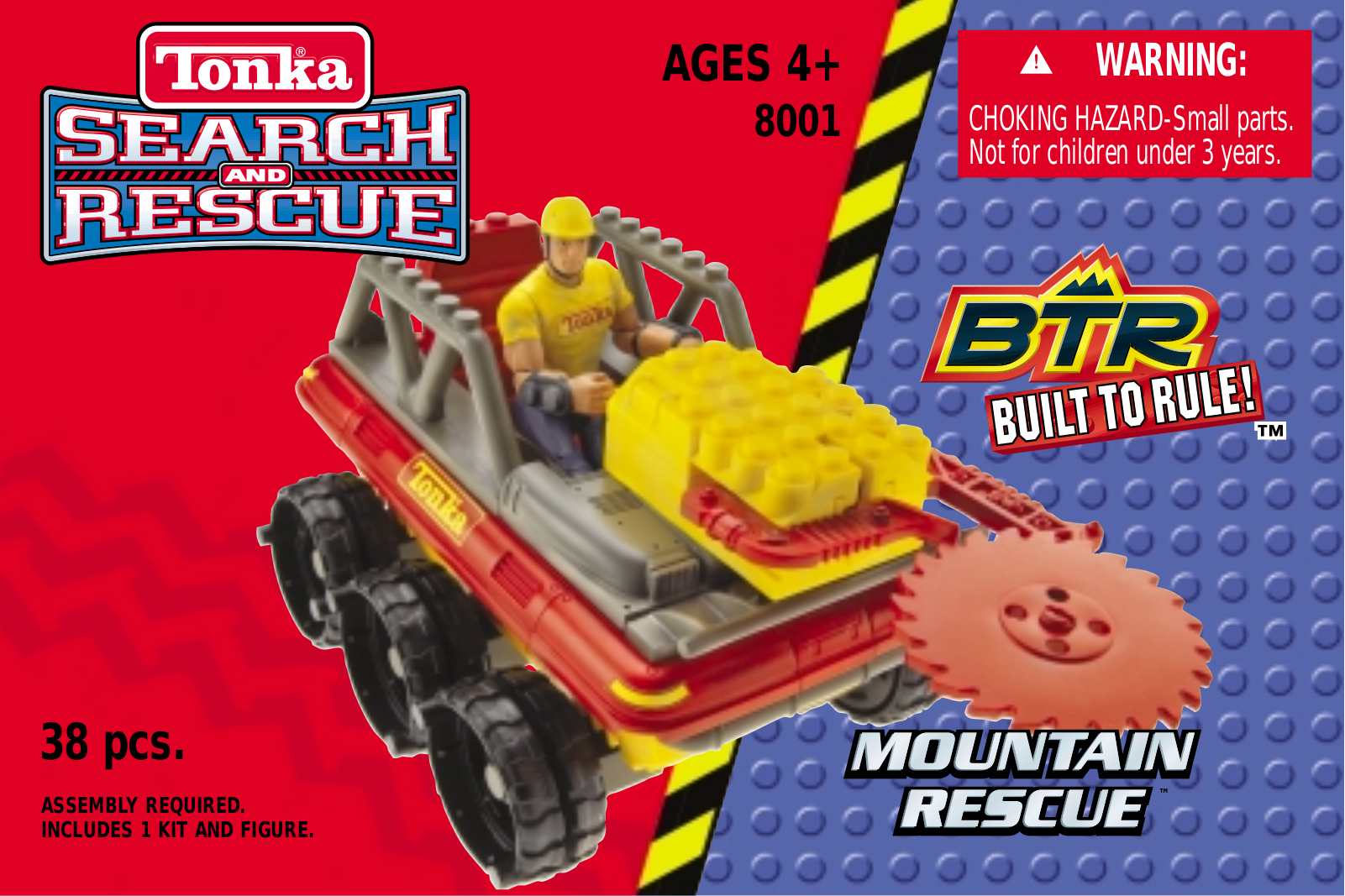 HASBRO BTR - MOUNTAIN RESCUE ATV User Manual