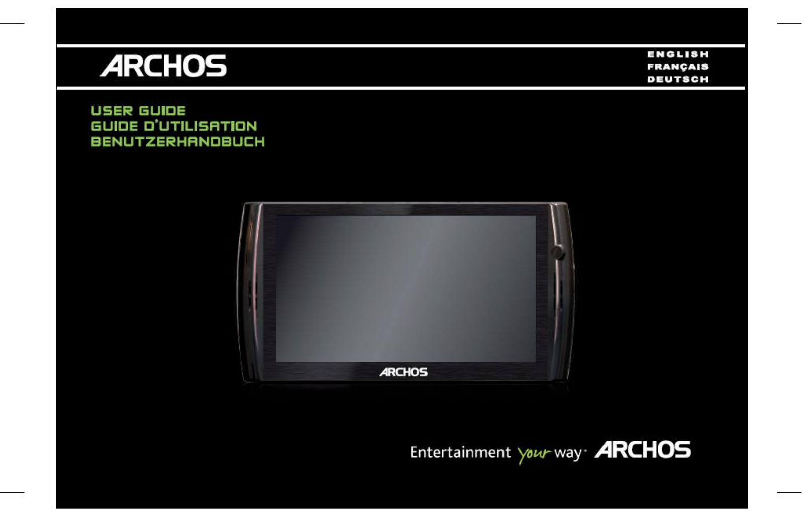 Archos 7700 User Manual