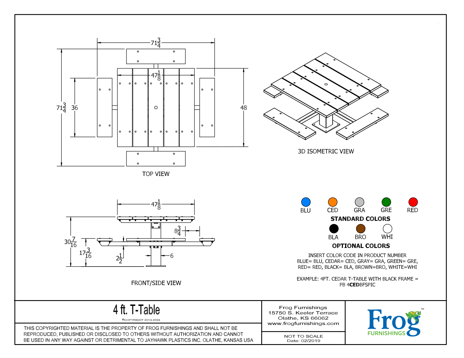 Frog Furnishings FROG1014 Specifications - ManualMachine.com