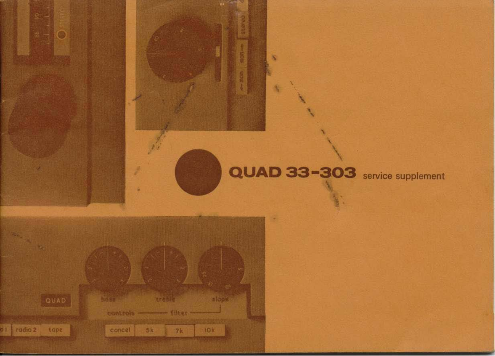 Quad 33 Service manual