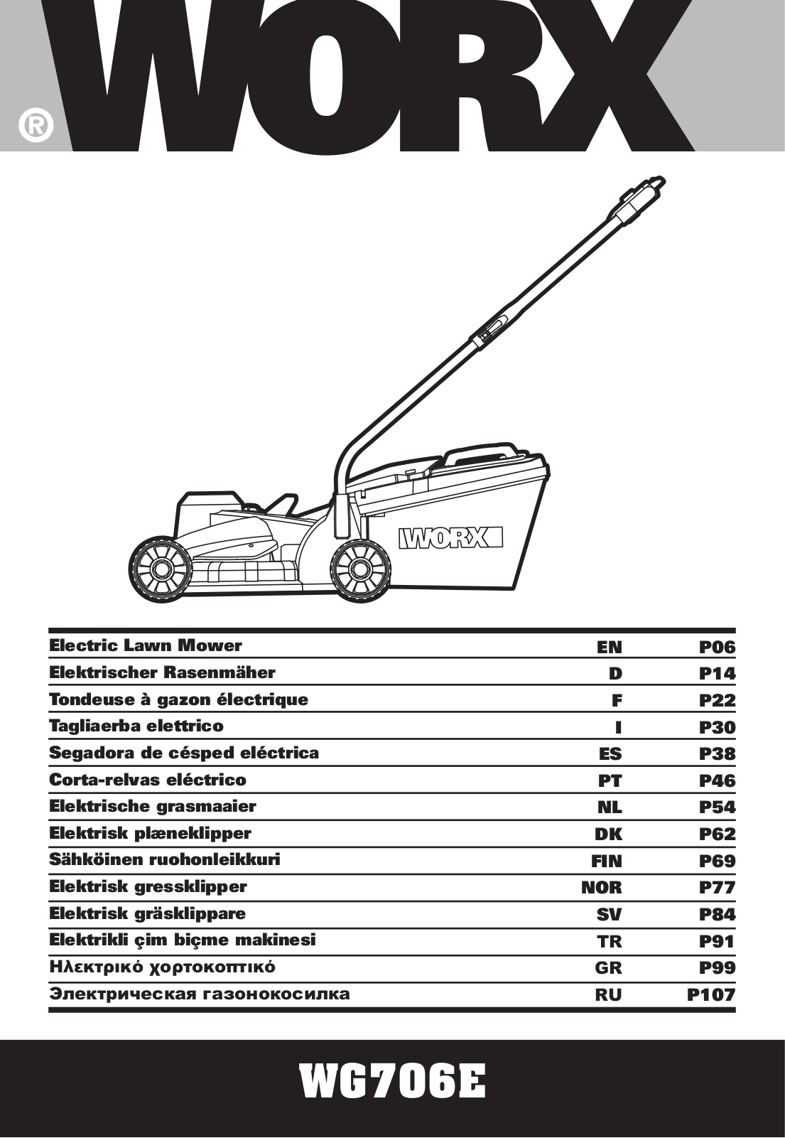 Worx WG706E User Manual