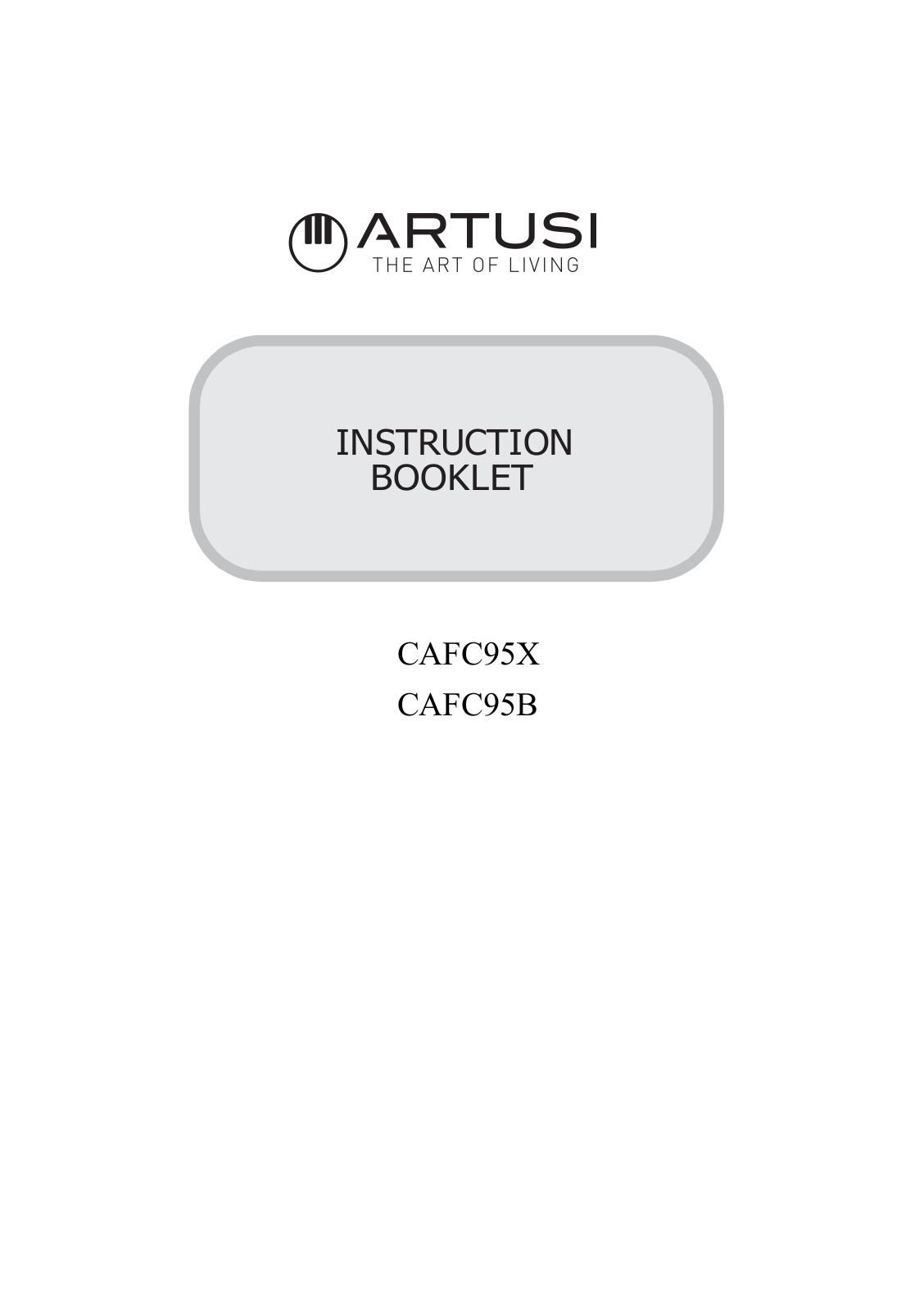 Artusi CAFC95B, CAFC95X User Manual