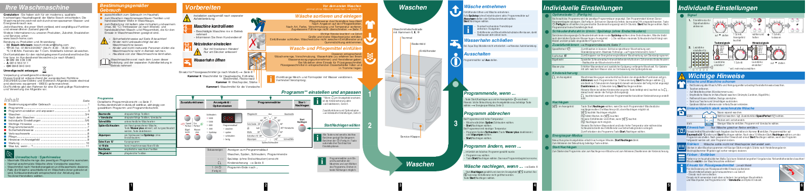 Bosch WAQ2839ECO User Manual