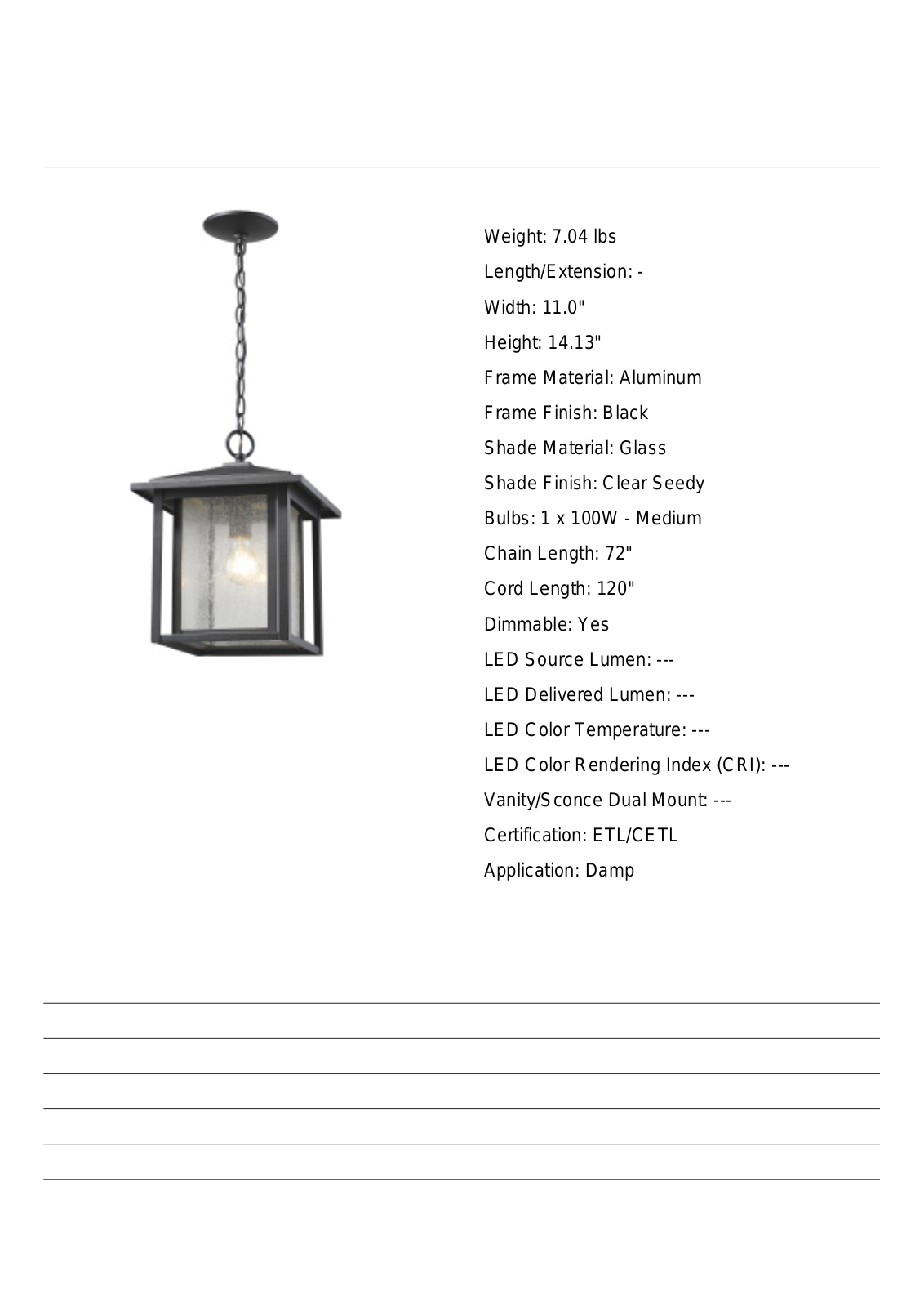Lark Manor™ BLMS4003 Specifications - ManualMachine.com