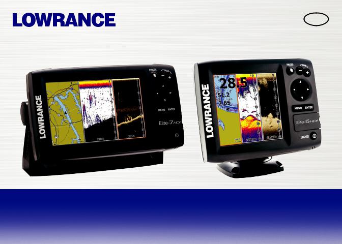 Lowrance Elite 5 Combo, Elite 7 Combo User guide