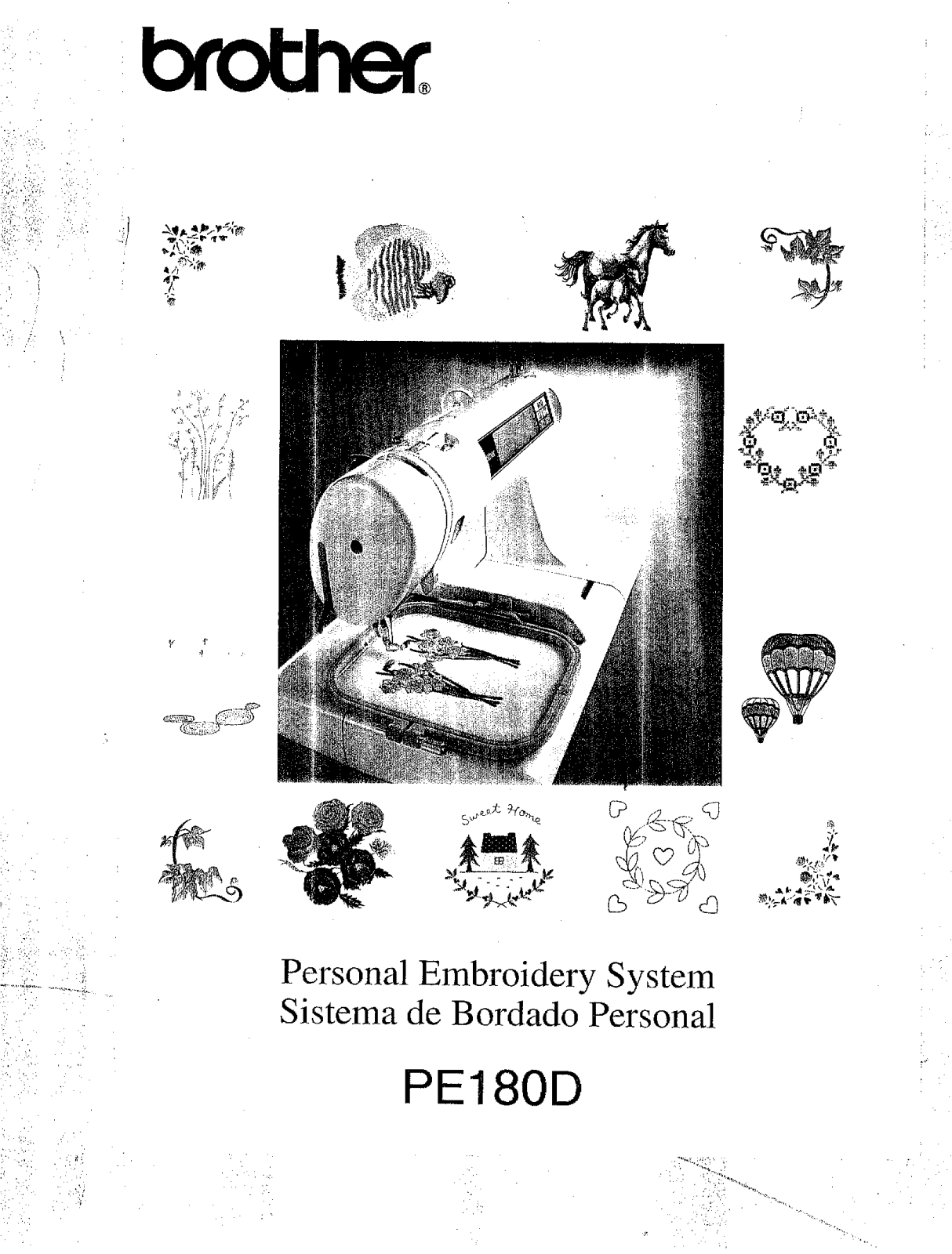 Brother PE-180D User Manual