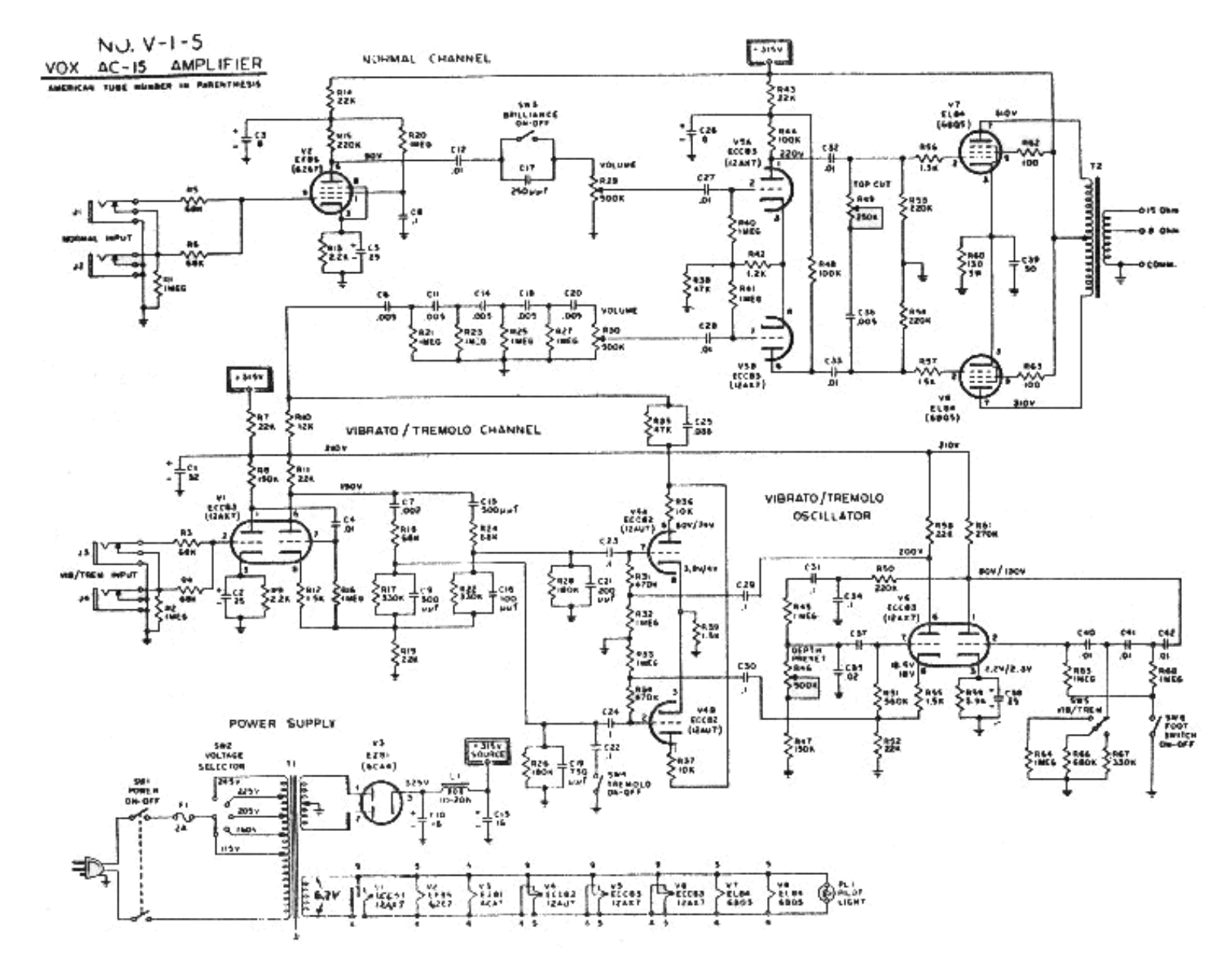 Vox ac15fact schematic