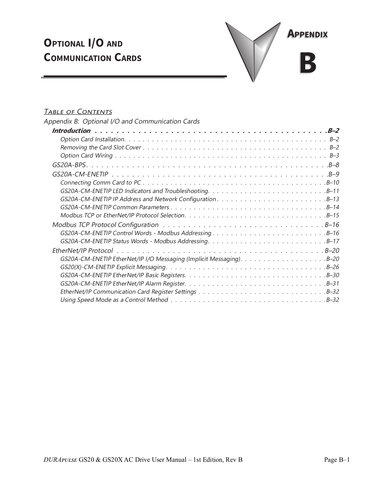 Automationdirect GS20, GS20X User Manual